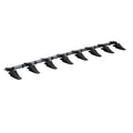 Bucket Tooth Bar 1650mm 8 Teeth 2000kg Loader Tractor Skidsteer