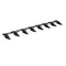 Bucket Tooth Bar 1650mm 8 Teeth 2000kg Loader Tractor Skidsteer