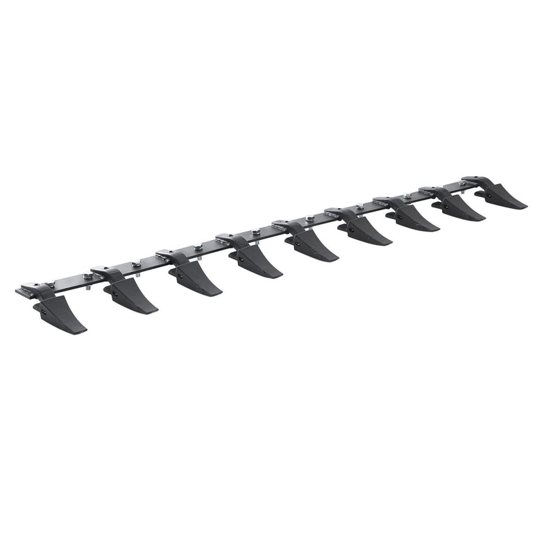 Bucket Tooth Bar 1800mm 9 Teeth 2000kg Tractor Loader Skidsteer