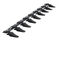 Bucket Tooth Bar 1800mm 9 Teeth 2000kg Tractor Loader Skidsteer