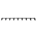 Bucket Tooth Bar 1800mm 9 Teeth 2000kg Tractor Loader Skidsteer