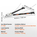 Tow Bar 2495kg Capacity Alloy Steel Universal 5cm Ball Hitch