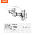 Cabinet Hinges 60 Pack 100 Degree Soft Close Frameless Kitchen Door