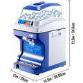 Commercial Ice Shaver Ice Shaving Machine Crusher Snow Cone Maker 200KG/H