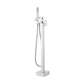 VEVOR Freestanding Bath Faucet Floor Mount 360° Swivel Shower Mixer Taps