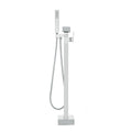 VEVOR Freestanding Bath Faucet Floor Mount 360° Swivel Shower Mixer Taps