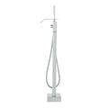 VEVOR Freestanding Bath Faucet Floor Mount 360° Swivel Shower Mixer Taps