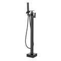 Freestanding Bath Faucet Floor Mount 360° Swivel Shower Mixer Taps