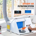 Portable Airbrush Spray Booth Paint Model Hobby Compressor