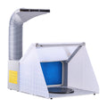 Portable Airbrush Spray Booth Paint Model Hobby Compressor