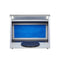 Airbrush Spray Booth Portable 4 LED Light Dual Fan Turntable Hose