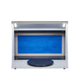 Airbrush Spray Booth Portable 4 LED Light Dual Fan Turntable Hose