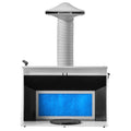 Airbrush Spray Booth Dual Fans 545x475x370mm LED Lights Hose