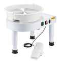 Pottery Wheel 28cm 60-300 RPM Electric Ceramic Machine Foot Pedal