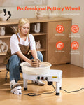 Pottery Wheel 35cm 60-300 RPM Ceramic Electric Foot Pedal Kit
