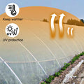 Greenhouse Polyethylene Film 20x28 ft Plastic Cover