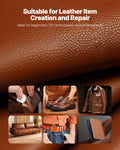 Leather Working Tools Kit 38 PCS Craft Sewing Stamping Cutting Bag