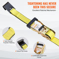 10x Ratchet Tie Down Straps 10000 lbs 2m Heavy Duty