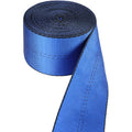 Winch Straps, 10.2 cm x 9.1 m, 2.7T Load Capacity, 8.2T Breaking Strength, Truck Straps with Flat Hook, Flatbed Tie Downs Cargo Control for Trailers, Farms, Rescues, Tree Saver, Blue (10 Pack)
