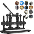 Leather Cutting Machine 260x120mm Die Cutter Embosser 10mm