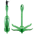 Kayak Anchor Kit 3.5lb 8m Rope Buoy Folding Boat Anchor Storage