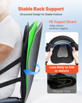 Kayak Seat 12mm Padded Universal SUP Canoe Back Support Storage Bag