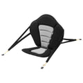 Kayak Seat 12mm Padded Universal SUP Canoe Back Support Storage Bag