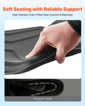 Kayak Seat 31mm Thick Padded Cushion Back Support Storage Bag
