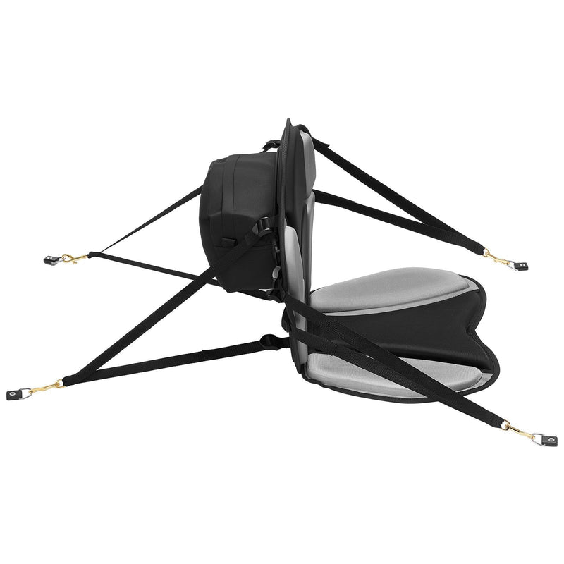 Kayak Seat 31mm Padded Back Support Adjustable Straps SUP Fishing
