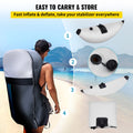 Inflatable Kayak Outrigger Float 2PC PVC Stabilizer Arms Rod