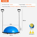 Levitex 23inch Exercise Ball 660lbs Stability Trainer Blue