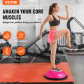 Exercise Ball 26in Half Trainer 1500lbs Capacity Pink Stability