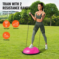 Exercise Ball 26in Half Trainer 1500lbs Capacity Pink Stability