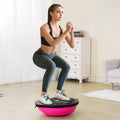 Exercise Ball 26in Half Trainer 1500lbs Capacity Pink Stability