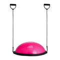 Exercise Ball 26in Half Trainer 1500lbs Capacity Pink Stability