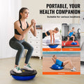 Balance Ball 26 inch 1500lbs Stability Trainer Fitness Yoga Blue