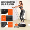 Balance Ball Trainer 26 inch 1500lbs Stability Yoga Fitness Black