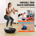 Balance Ball Trainer 26 inch 1500lbs Stability Yoga Fitness Black