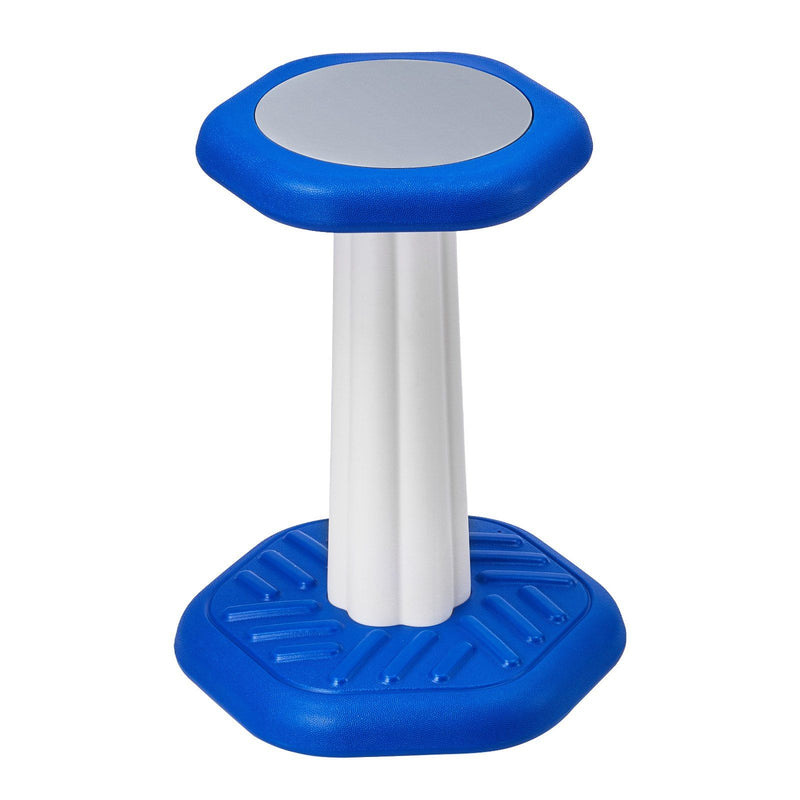 Wobble Chair Kids Age 7-14 Blue Active Stool Sponge Cushion