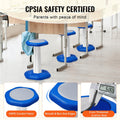 Wobble Chair Kids Age 7-14 Blue Active Stool Sponge Cushion