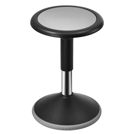 Wobble Chair Height Adjustable 15.7-21.7" Black Active Seating