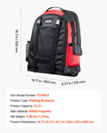 Welding Backpack 25.2L 1680D Polyester Tool Helmet Storage