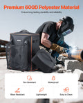 Welding Backpack 33L 600D Polyester Tools Helmet Storage