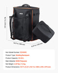 Welding Backpack 33L 600D Polyester Tools Helmet Storage