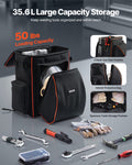 Welding Backpack 35.6L 600D Polyester Tools Helmet Storage