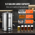 Devanti 8 Gallon Electric Brewing System Stainless Steel Beer Brewer