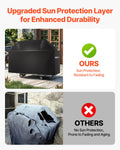 Grill Cover 65 Inch Heavy Duty BBQ Waterproof Outdoor Bbq Cover