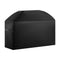 Grill Cover, 63 inch BBQ Covers for Outdoor Grills, Waterproof, Fade Resistant, Weather Resistant Heavy Duty 600D Polyester, Easy On/Off, with Hook-and-Loop Straps, Black