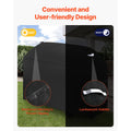Grill Cover, 63 inch BBQ Covers for Outdoor Grills, Waterproof, Fade Resistant, Weather Resistant Heavy Duty 600D Polyester, Easy On/Off, with Hook-and-Loop Straps, Black