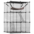 Cat Cage 3-Tier 28x28x41